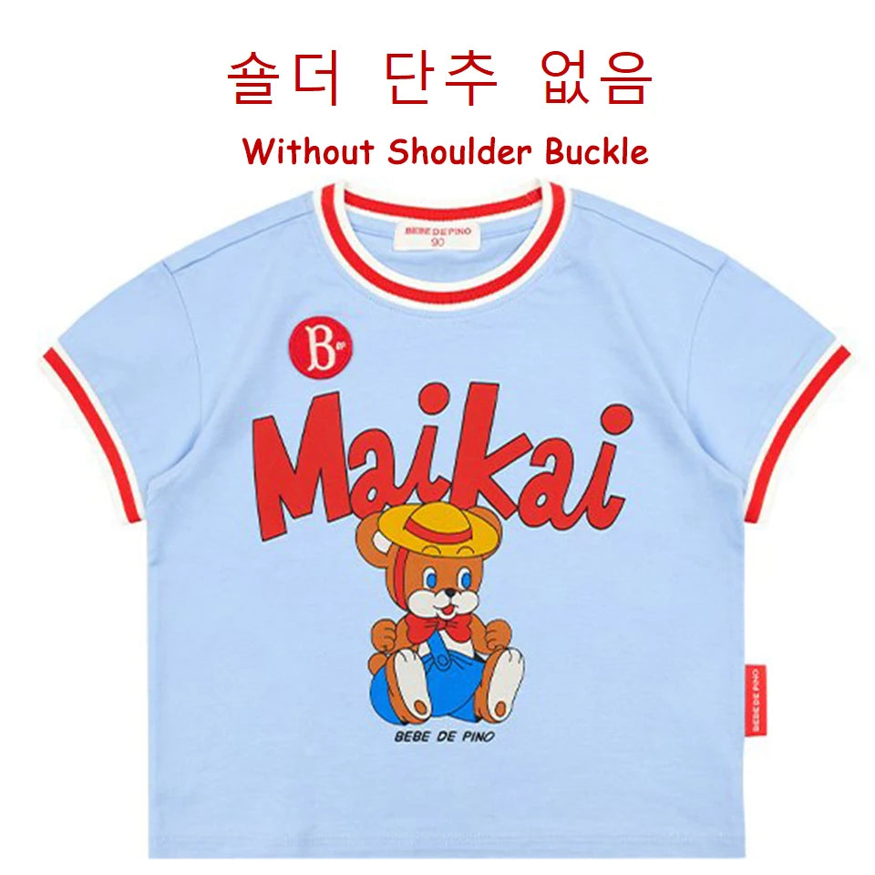 Kids Casual Cartoon T-Shirt & Shorts Set – Boys & Girls Summer Outfit