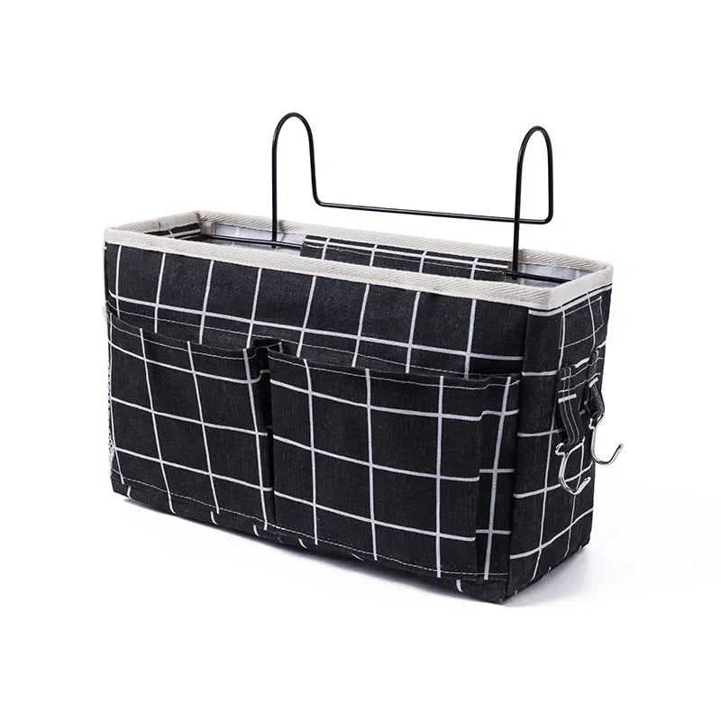 Portable  Hanging Organizers Baby Care Essentials Crib Storage Cradle Baby Crib Organizer Diaper Bag Linen Baby Bed Accessories