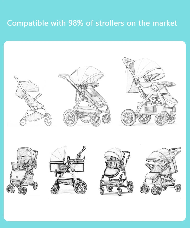 Baby Stroller Accessories Cotton Diapers Changing Nappy Pad Seat /Buggy/Car General Mat for New Born Footmuff Cover Blanket