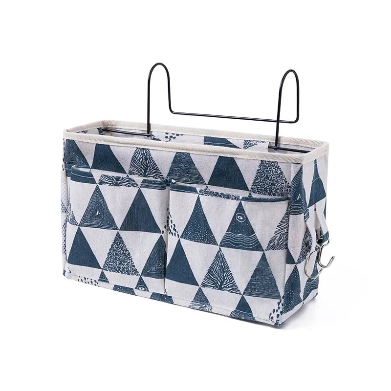Portable  Hanging Organizers Baby Care Essentials Crib Storage Cradle Baby Crib Organizer Diaper Bag Linen Baby Bed Accessories